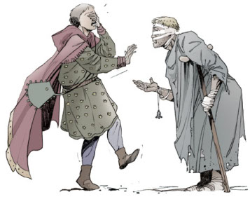 François d'assise et le lépreux François d'assise et le lépreux